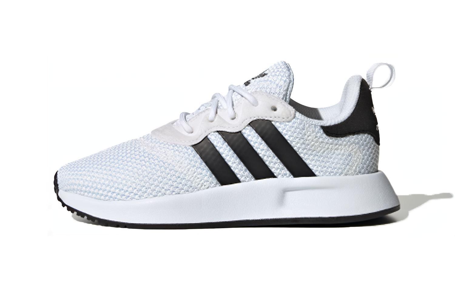 Детские кроссовки adidas X_PLR S низкие (бело-черные)