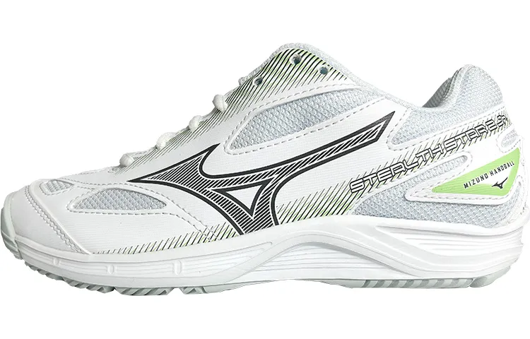 Mizuno Cushioning Kids' Training Shoes White Cyan Teenagers