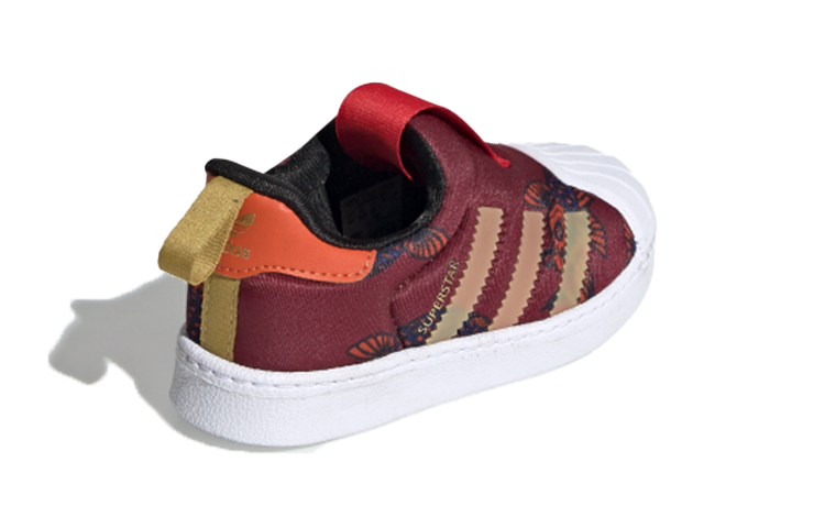 Кеды adidas originals (красно-золотые) — фото 5