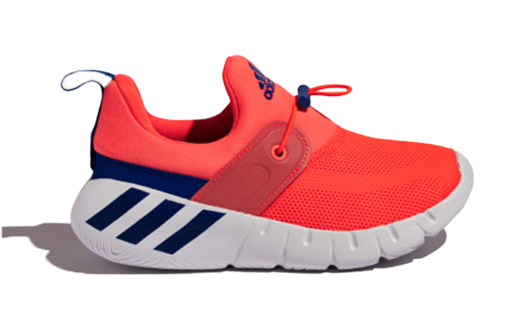 Детские кроссовки adidas RapidaZen J (оранжево-синие) — фото 2