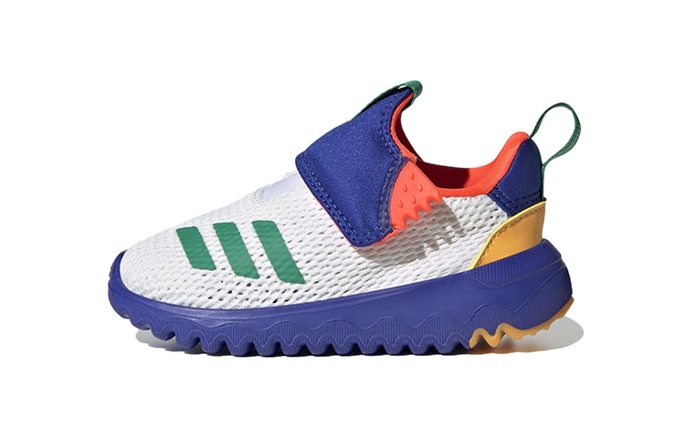 Кеды adidas Suru365 Slip-On (сине-оранжевые)