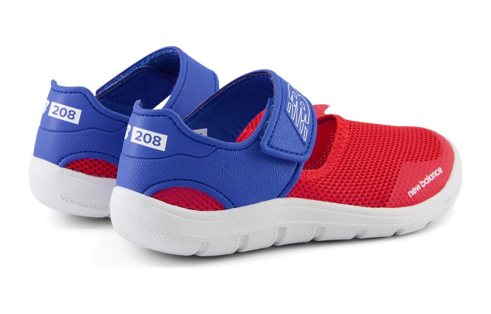 Детские сандалии New Balance 208 V2 (сине-красные) — Синийкрасный — фото 4