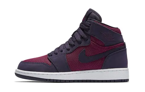 Jordan Air Jordan 1 Retro High True Berry Slip Resistant Cushioning Abrasion Resistant
