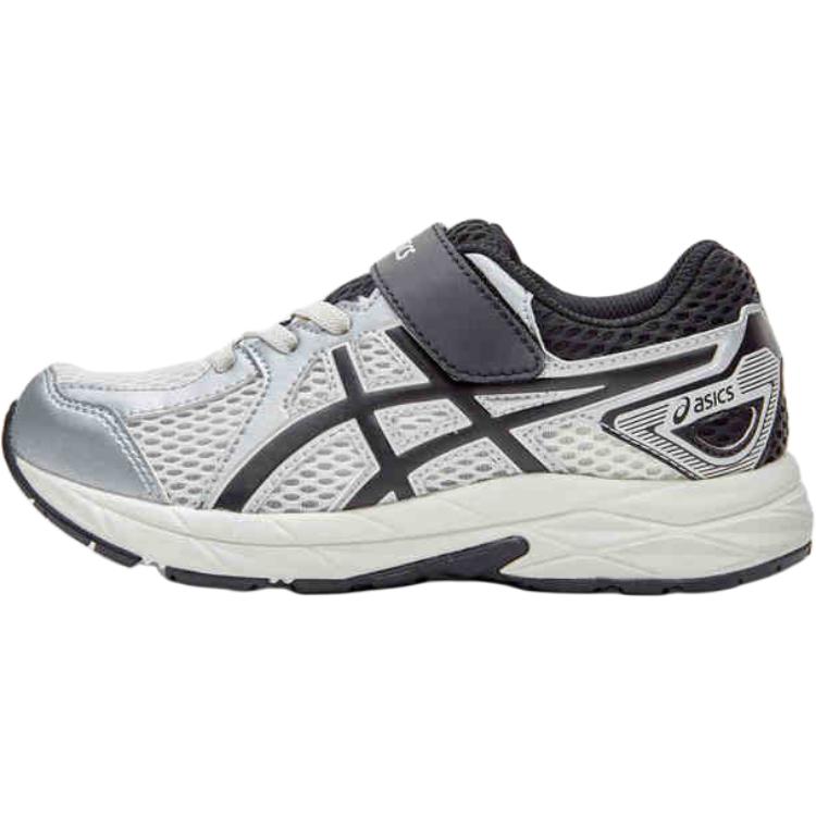 Детские кроссовки ASICS Contend Jog PS (бело-черные)