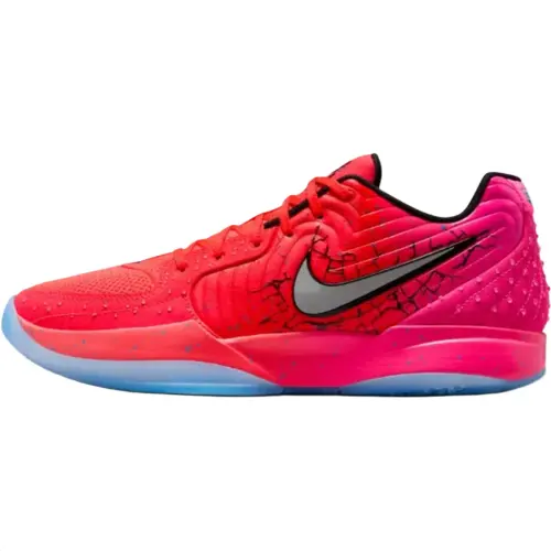 Nike Ja 2 Morant II Kool-Aid Tropical Punch Fashion Low Top Children's Basketball Shoes Bright Crimson/Flat Silver/Super Pink/Black/Photo Blue Teenagers