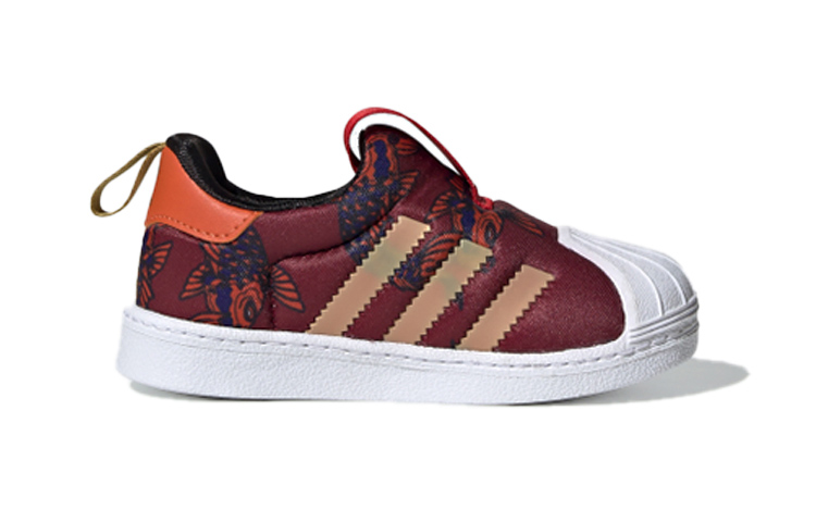 Кеды adidas originals (красно-золотые) — фото 3