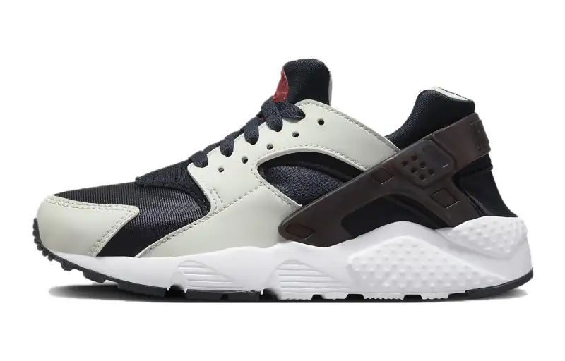 Nike Huarache Run GS 'Photon Dust Dark Obsidian'