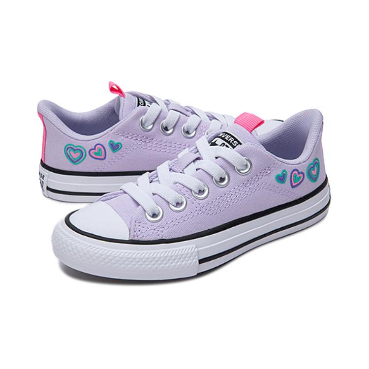 Детские кеды Converse (фиолетовые) — фото 4