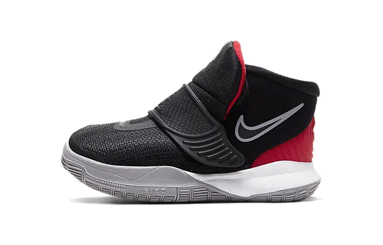 Детские кроссовки Nike Kyrie 6 (черно-красные)