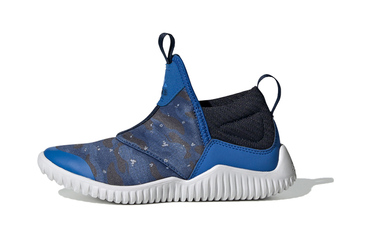Детские кроссовки adidas Rapidazen C (сине-черно-белые)