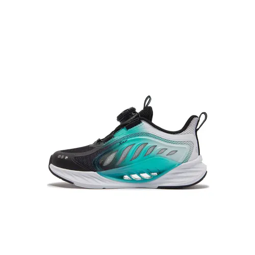Xtep Hydrogen Wind 8.0 Sports Comfort Body Test Low-top Running Shoes Black Aurora Green Same Style for Men and Women