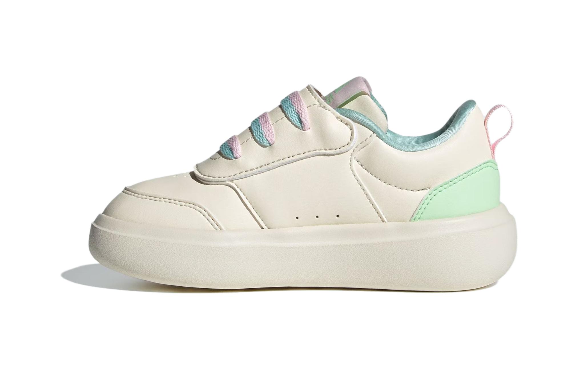 Детские кеды adidas Park St (розово-бежевые)