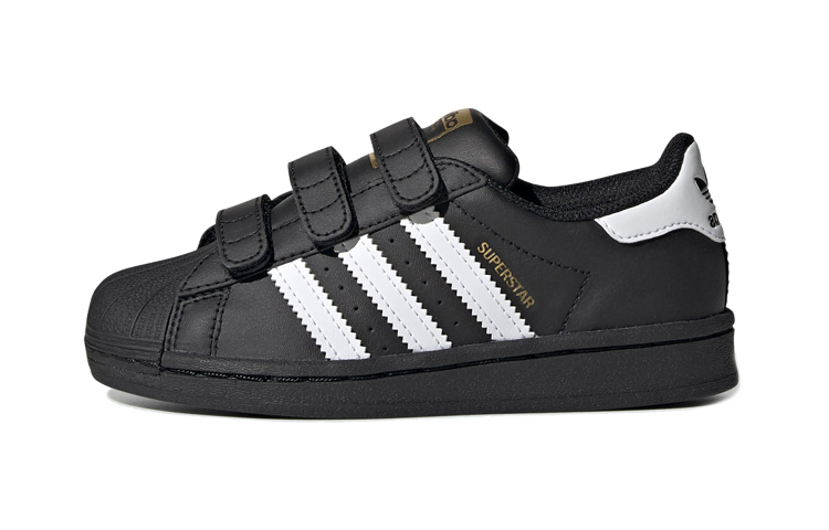Детские кеды adidas originals SUPERSTAR (черно-белые)