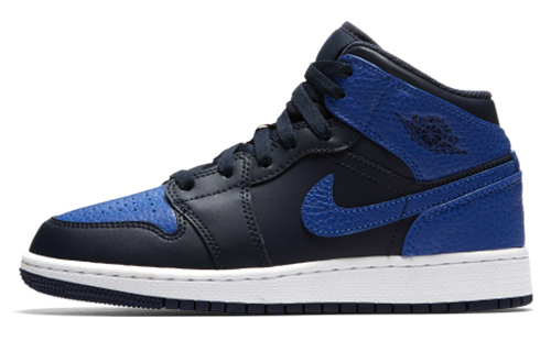 Кроссовки Jordan Air Jordan 1 Mid (королевский синий)