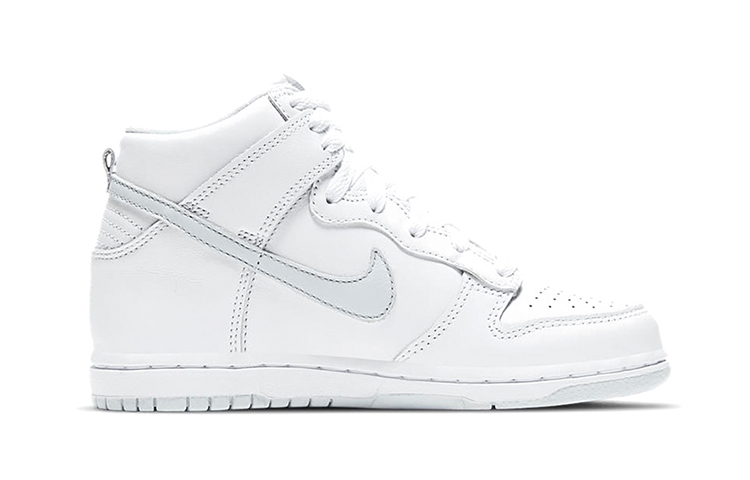 Детские кеды Nike Dunk SP "Pure Platinum" (белые) — Белый — фото 4