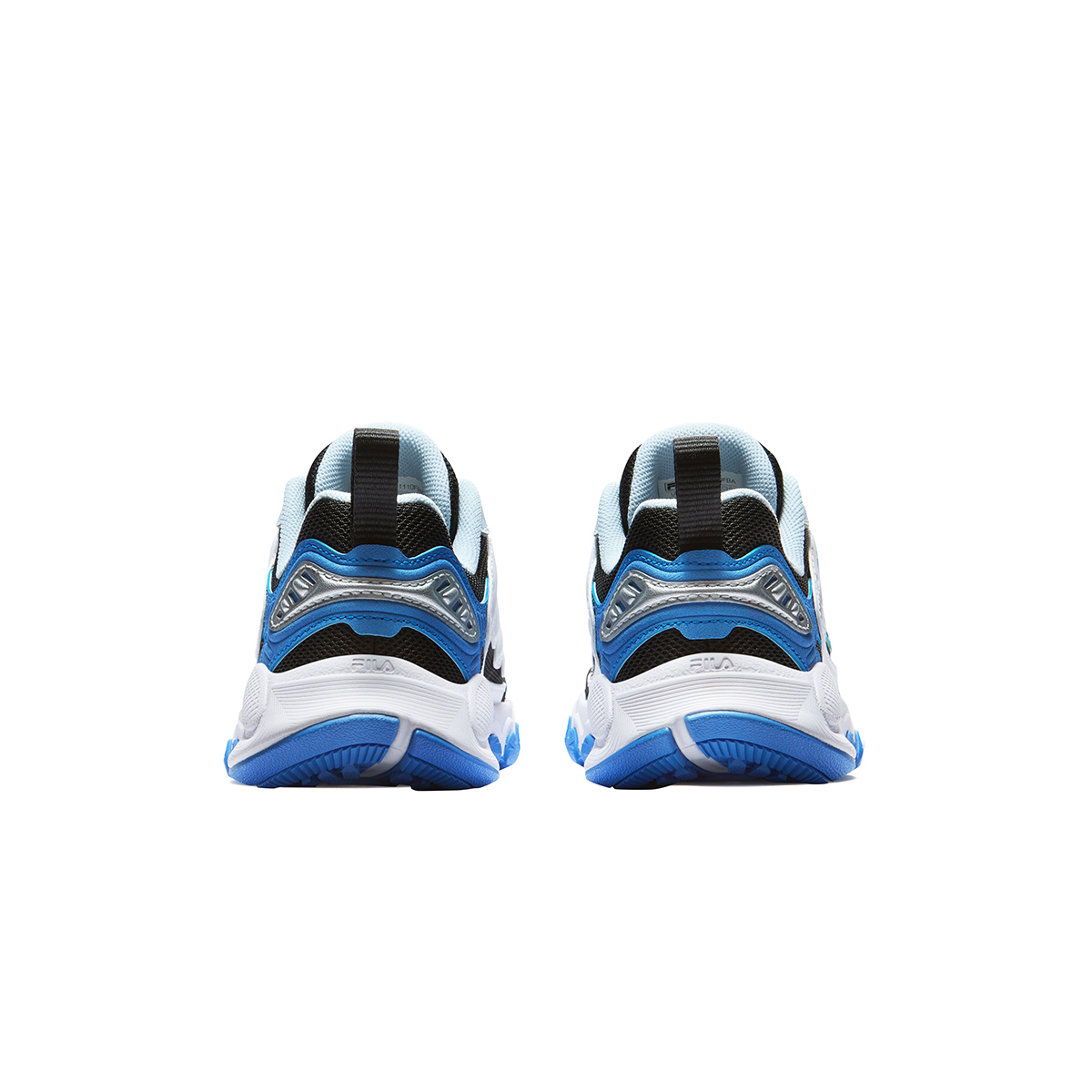 Детские кроссовки Fila KIDSHeritage-FHT RUFFLE SOUTH / (бежевые) — 黑/帆船蓝 淡紫色/兰花紫 奶白/深褐棕 消逝蓝/融合灰 黑/绽放粉 — фото 4