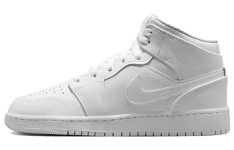 Jordan 1 Mid Triple White 2023 GS
