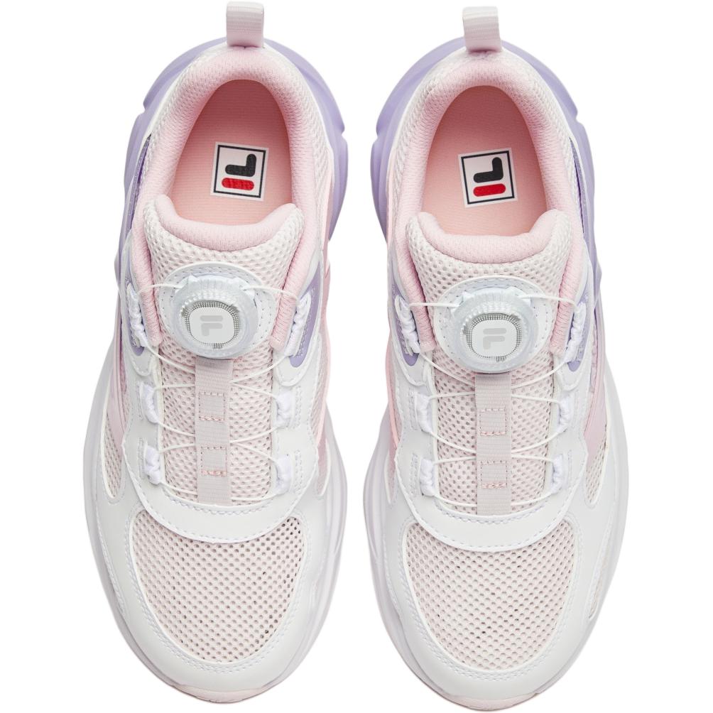 Детские кроссовки Fila Kids Recharge (розово-белые) — фото 4