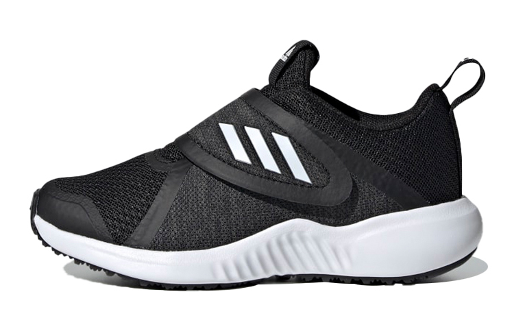 Детские кроссовки adidas Fortarun X CF (черно-белые)