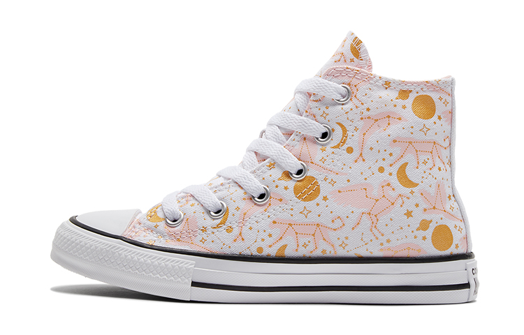 Детские кеды Converse Chuck Taylor All Star (розово-золотые)
