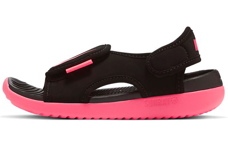 Детские сандалии Nike Nike Sunray Adjust 5 V2 (черно-розовые)