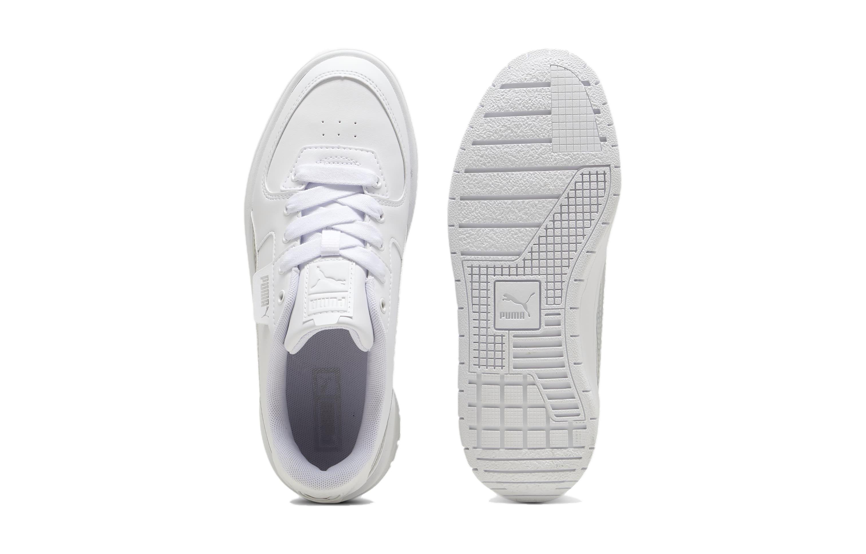 Детские кеды PUMA Cali Dream Iridescent (бело-серебристые) — фото 5