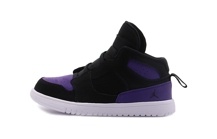 Детские кроссовки Jordan Jordan Access Air (черно-фиолетово-белые)