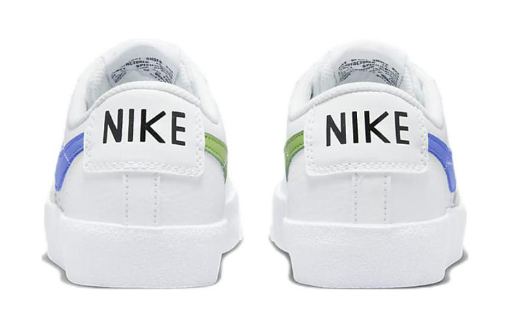 Кеды Nike NikeBlazer Low '77 GS (бело-синие) — фото 7