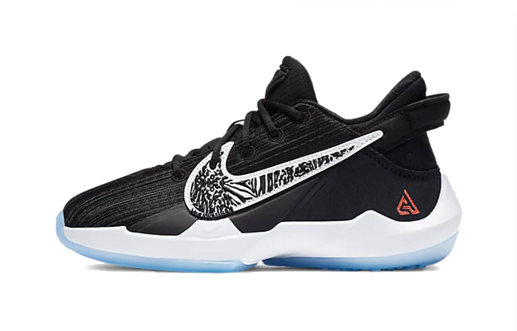 Кроссовки Nike Nike Freak 2 (черно-белые)