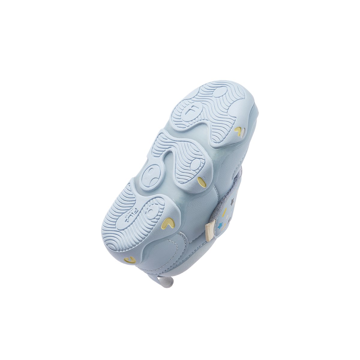 Детские кроссовки Fila KIDS AMORE (сине-белые) — 芭蕾蓝/奶白色 — фото 6
