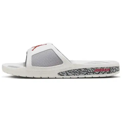 Jordan Hydro 3 Unisex Outdoor Slippers White Gray
