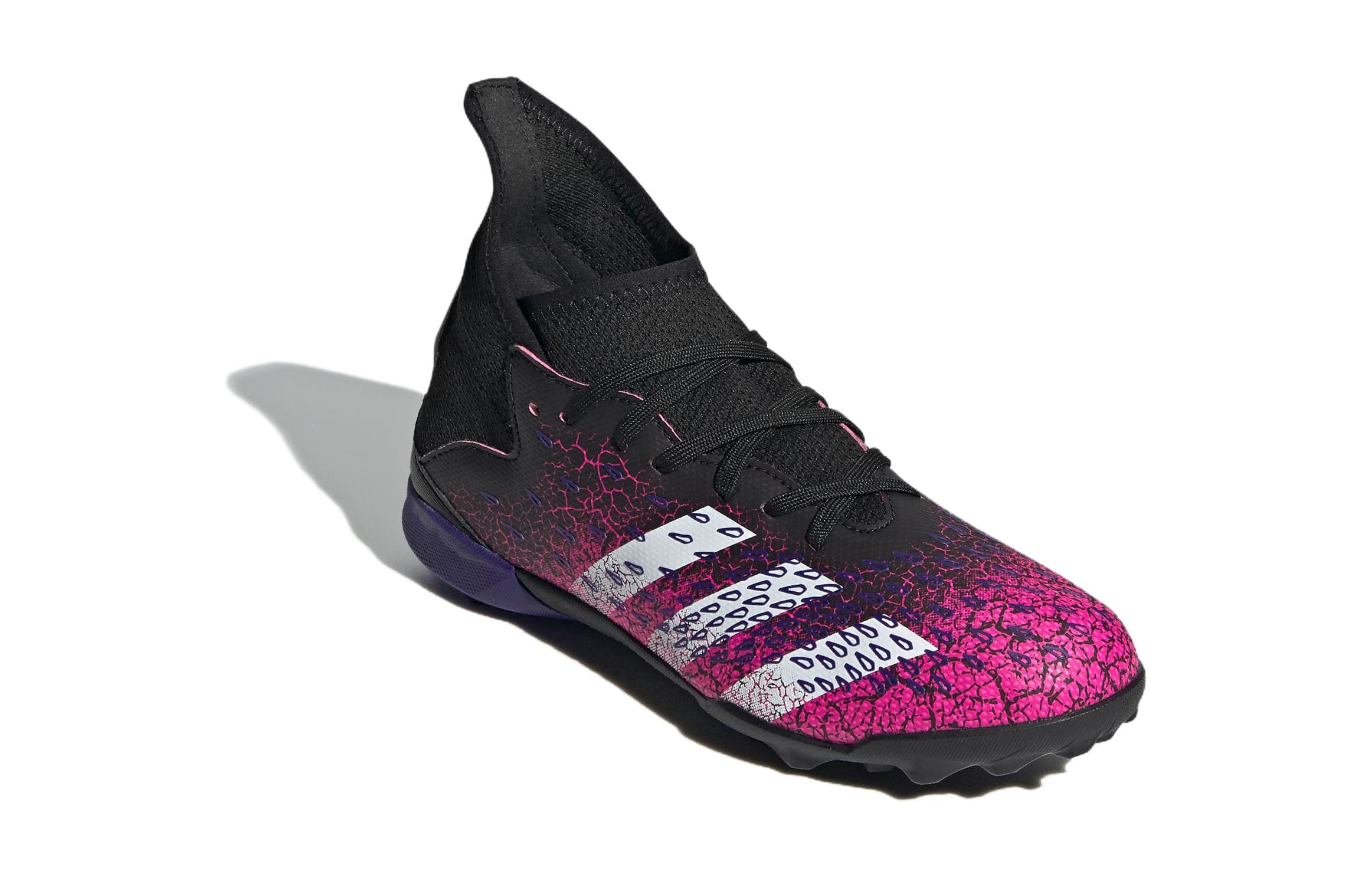 Кроссовки adidas.4 TF (черно-бело-фиолетовые) — фото 4