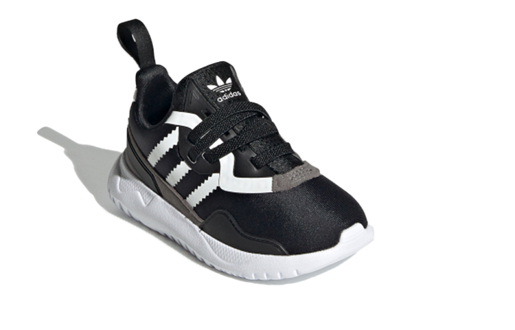 Кеды adidas originals Flex El I (черно-бело-серые) — фото 4