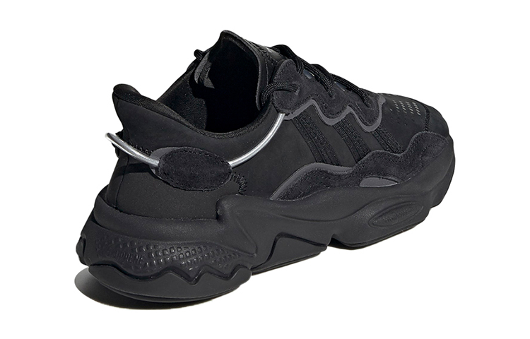 Мужские кроссовки adidas Ozweego (черные) — фото 6