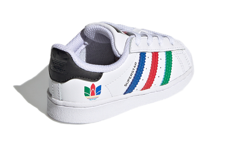Кеды adidas originals SUPERSTAR (белый) — фото 6