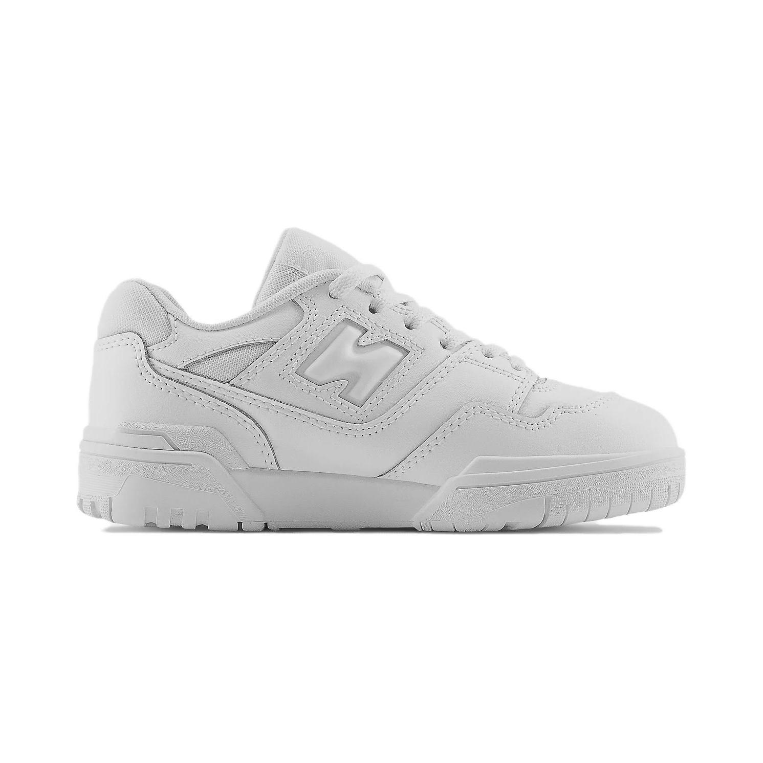 Детские кеды New Balance 550 (белые) — фото 2