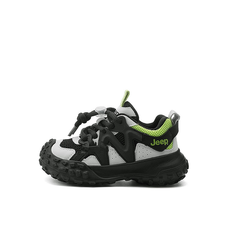 Детские кроссовки Jeep Shoes (черно-серые)