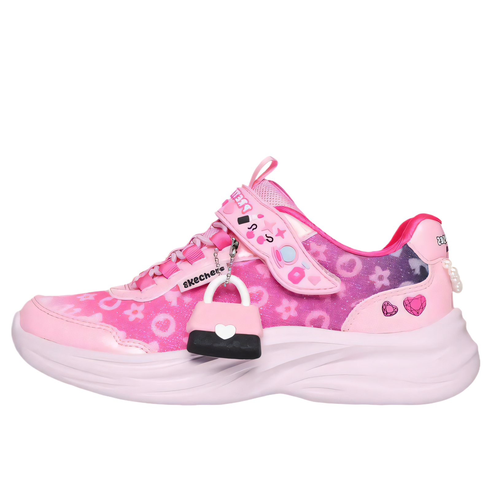 Детские кроссовки Skechers (розовые)
