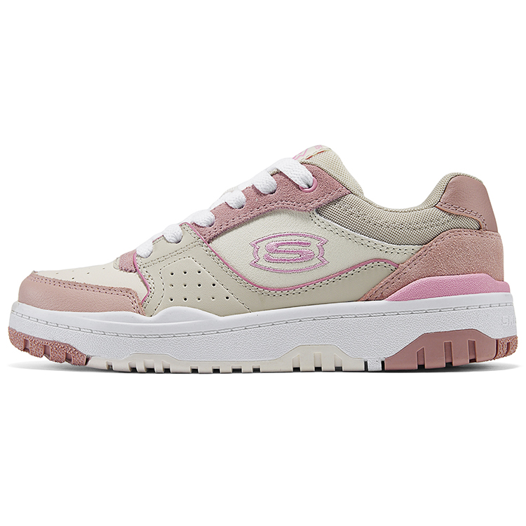 Кеды Skechers STREET GIRLS (розово-бежевые)