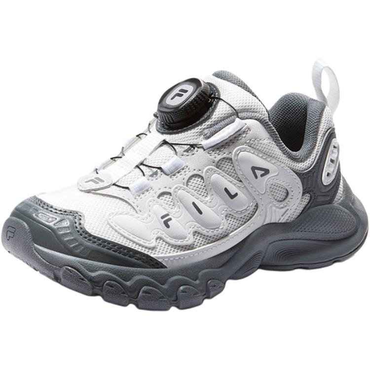 Детские кроссовки Fila KIDSHeritage-FHT RUFFLE SOUTH / (бежевые) — 黑/帆船蓝 淡紫色/兰花紫 奶白/深褐棕 消逝蓝/融合灰 黑/绽放粉 — фото 18