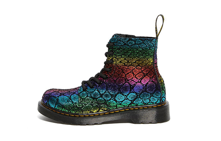 Dr.Martens Dr. Martin 1460 Junior Pascal boots rainbow color for children