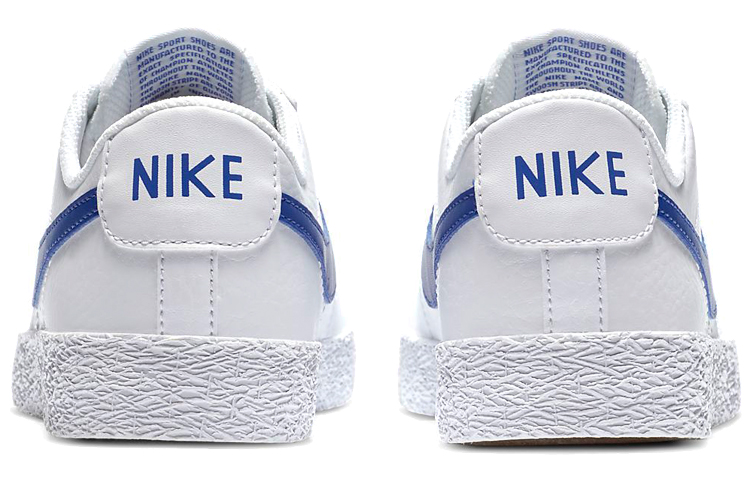 Кеды Nike Blazer GS (бело-синие) — Белыйсиний — фото 5