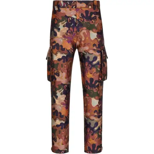 DIOR SS23 Knitted Sweatpants Men's Multicolor