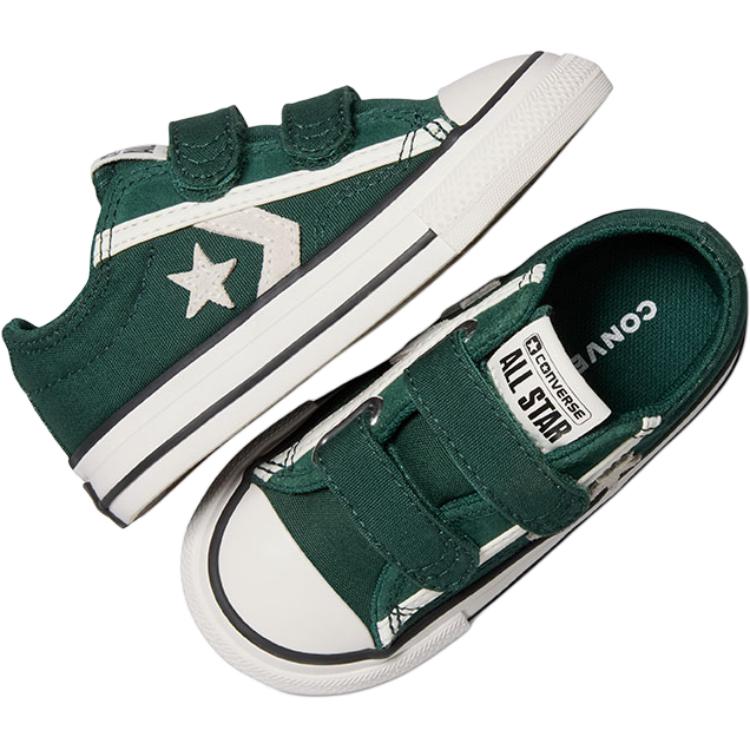 Детские кеды Converse All Star (зеленый) — Зелёный — фото 3