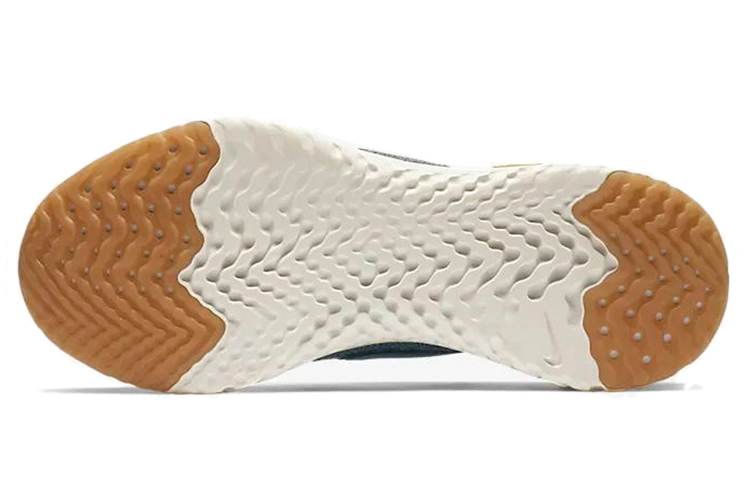 Кроссовки Nike NikeEpic React Flyknit 2 GS (серо-голубые) — Серыйсиний — фото 6