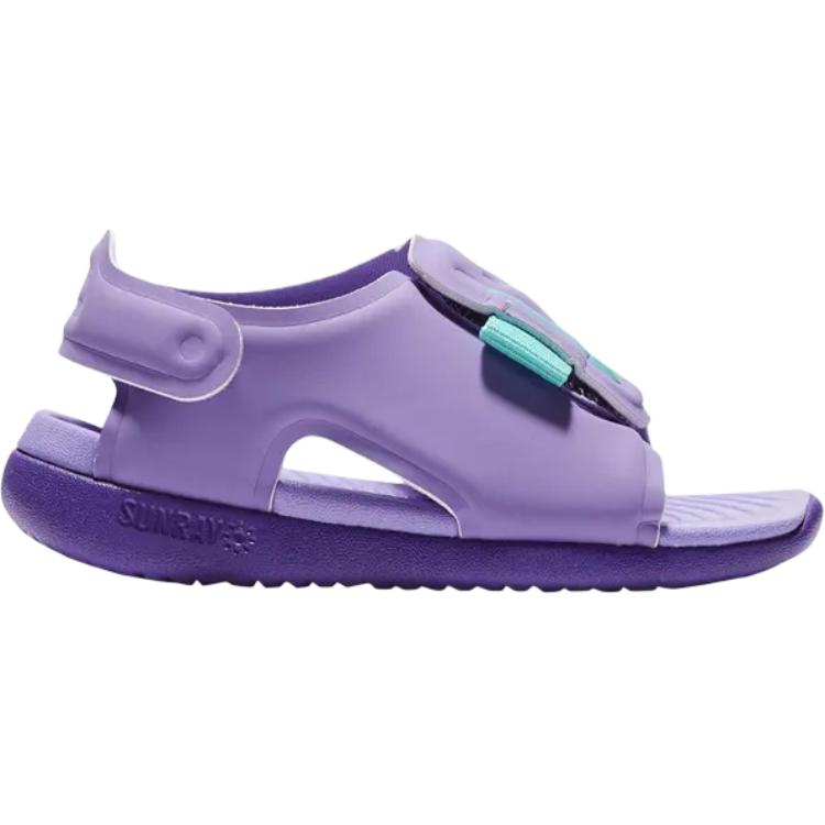 Сандалии Nike Sunray Adjust 5 PU (фиолетовые) — Фиолетовый — фото 4