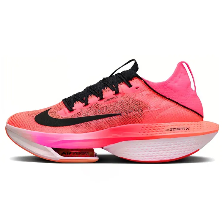 Nike Air Zoom Alphafly Next% 2 Low top Marathon Long Distance Running Racing Running Shoes Unisex Pink Green
