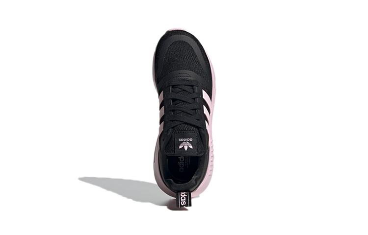 Детские кроссовки adidas originals Multix (черно-розовые) — фото 6