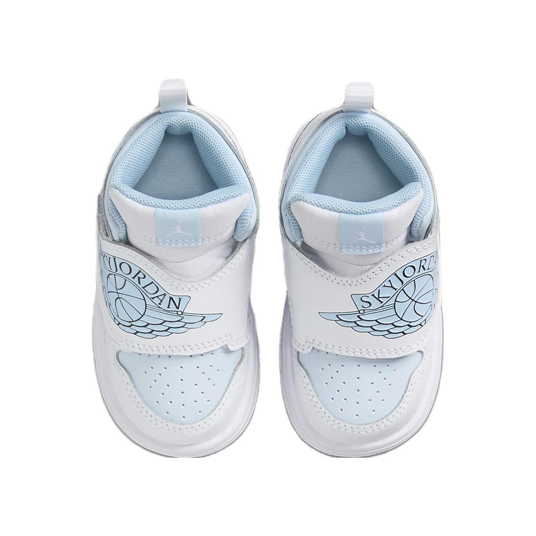 Детские кроссовки Jordan Sky Jordan (сине-белый) — Синийбелый — фото 6