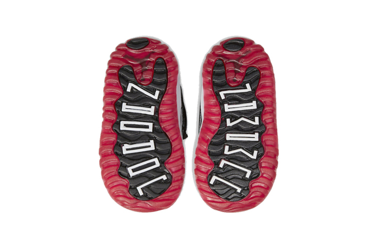 Детские кроссовки Jordan Air Jordan 11 Bred 2019 (черно-красный) — Чёрныйкрасный — фото 6